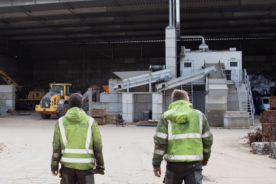 Gewerbeabfall-Vorbehandlungsanlage