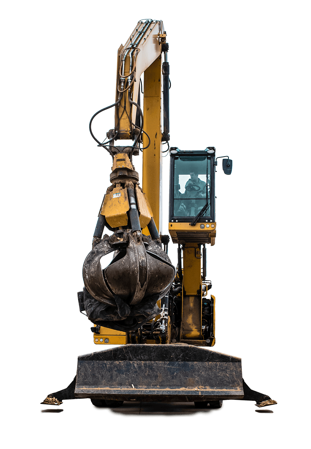 Bagger | Ansicht von vorn